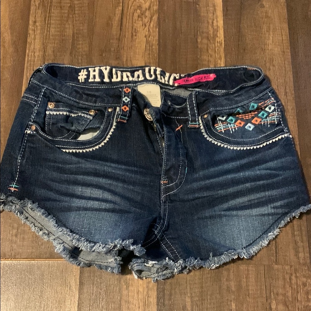 Hydraulic Women's Blue Denim Shorts